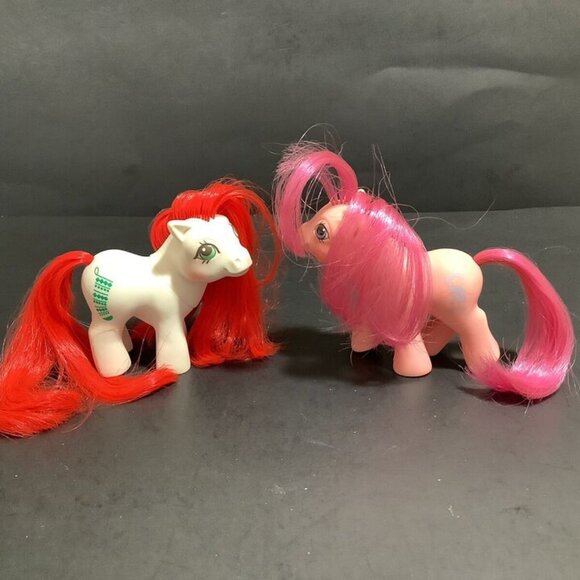 HASBRO My Little Pony 7 VINTAGE & RARE Minis & Large 1983 - 1989 LOOK!! - Picture 4 of 12